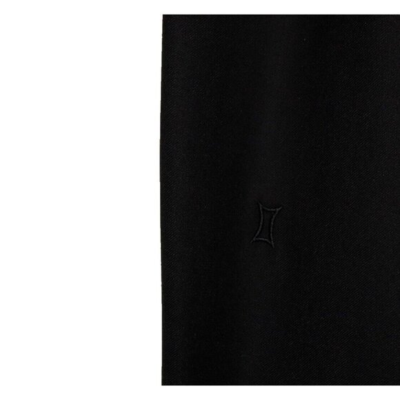 Kit and Ace Women's Size US8 Black Slim-Fit Trouser Side Zipper Wool Jersey Pant - Picture 8 of 9